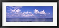 Framed Clouds over the sea, Tampa Bay, Gulf Of Mexico, Anna Maria Island, Manatee County, Florida