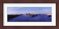 Framed Buildings in a city, Tampa, Hillsborough County, Florida, USA