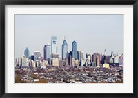 Framed Center City, Philadelphia, Pennsylvania