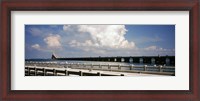 Framed Bridge across a bay, Sunshine Skyway Bridge, Tampa Bay, Gulf of Mexico, Florida, USA