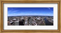 Framed Aerial view of a cityscape, Newark, Essex County, New Jersey