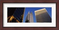 Framed Skyscrapers in a city, Atlanta, Fulton County, Georgia