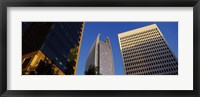 Framed Skyscrapers in a city, Atlanta, Fulton County, Georgia