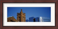 Framed High section view of buildings in a city, Presbyterian Church, Midtown plaza, Atlanta, Fulton County, Georgia, USA