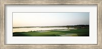 Framed Golf course at the coast, Ocean City Golf & Yacht Club, Ocean City, Worcester County, Maryland, USA