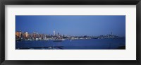 Framed View of New York City from Hamilton Park, New York State