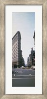 Framed Low angle view of an office building, Flatiron Building, New York City