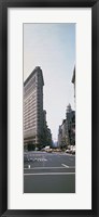 Framed Low angle view of an office building, Flatiron Building, New York City