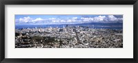 Framed San Francisco as Viewed from Twin Peaks