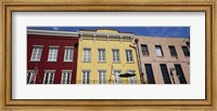 Framed Low angle view of buildings, French Market, French Quarter, New Orleans, Louisiana, USA