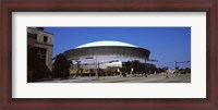 Framed Low angle view of a stadium, Louisiana Superdome, New Orleans, Louisiana, USA