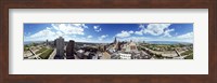 Framed 360 degree view of a city, Chicago, Cook County, Illinois, USA