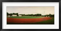 Framed Running track in a park, McCarran Park, Greenpoint, Brooklyn, New York City, New York State, USA