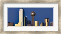 Framed Skyline View with Reunion Tower, Dallas TX