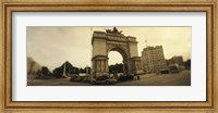 Framed War memorial, Soldiers And Sailors Memorial Arch, Prospect Park, Grand Army Plaza, Brooklyn, New York City, New York State, USA