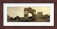 Framed War memorial, Soldiers And Sailors Memorial Arch, Prospect Park, Grand Army Plaza, Brooklyn, New York City, New York State, USA