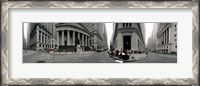 Framed 360 degree view of buildings, Wall Street, Manhattan, New York City, New York State, USA