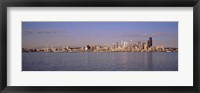Framed Seattle, Washington from the Water
