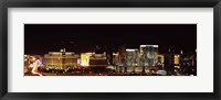 Framed Las Vegas at Night, 2010