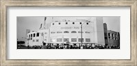 Framed People outside a baseball park, old Comiskey Park, Chicago, Cook County, Illinois, USA