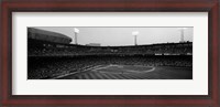 Framed Spectators in a baseball park, U.S. Cellular Field, Chicago, Cook County, Illinois, USA