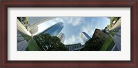 Framed Low angle view of skyscrapers, Houston, Harris county, Texas, USA