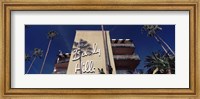 Framed Low angle view of a hotel, Beverly Hills Hotel, Beverly Hills, Los Angeles County, California, USA