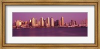 Framed Purple Sky in San Diego