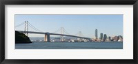 Framed Bay Bridge and Skyline, San Francisco Bay, San Francisco, California