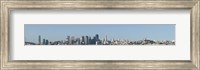 Framed CaptionCity at the waterfront, San Francisco Bay, San Francisco, California, USA 2010
