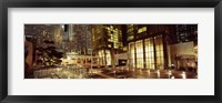 Framed City lit up at night, Citycenter, The Strip, Las Vegas, Nevada, USA