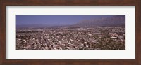 Framed Tucson, Arizona (aerial view)
