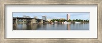 Framed Morrison Bridge, Willamette River, Portland, Oregon