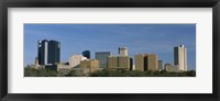 Framed Buildings in Fort Worth, Texas