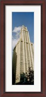 Framed Low angle view of a building, Woolworth Building, Manhattan, New York City, New York State, USA