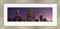 Framed Skyscrapers in a city, City of Los Angeles, California