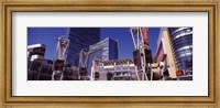 Framed Skyscrapers in a city, Nokia Plaza, City of Los Angeles, California, USA