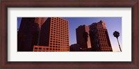 Framed Buildings in Los Angeles, California