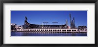 Framed Baseball park at the waterfront, AT&T Park, 24 Willie Mays Plaza, San Francisco, California, USA