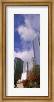 Framed City Of Los Angeles, Los Angeles County, California, USA