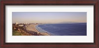 Framed City at the waterfront, Santa Monica, Los Angeles County, California, USA