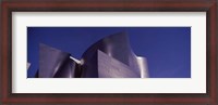 Framed Walt Disney Concert Hall Building Against a Blue Sky, Los Angeles