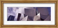 Framed Low angle view of Walt Disney Concert Hall, Los Angeles