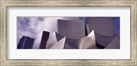 Framed Low angle view of Walt Disney Concert Hall, Los Angeles