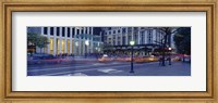 Framed Traffic on the road, Fifth Avenue, Manhattan, New York City, New York State, USA