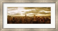 Framed Manhattan on a Cloudy Day