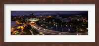 Framed High angle view of a city, Big Spring Park, Huntsville, Madison County, Alabama, USA