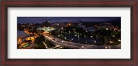 Framed High angle view of a city, Big Spring Park, Huntsville, Madison County, Alabama, USA