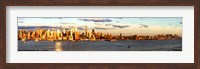 Framed View of Manhattan from New Jersey