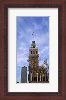 Framed Low angle view of an office building, Tribune Tower, Oakland, Alameda County, California, USA
